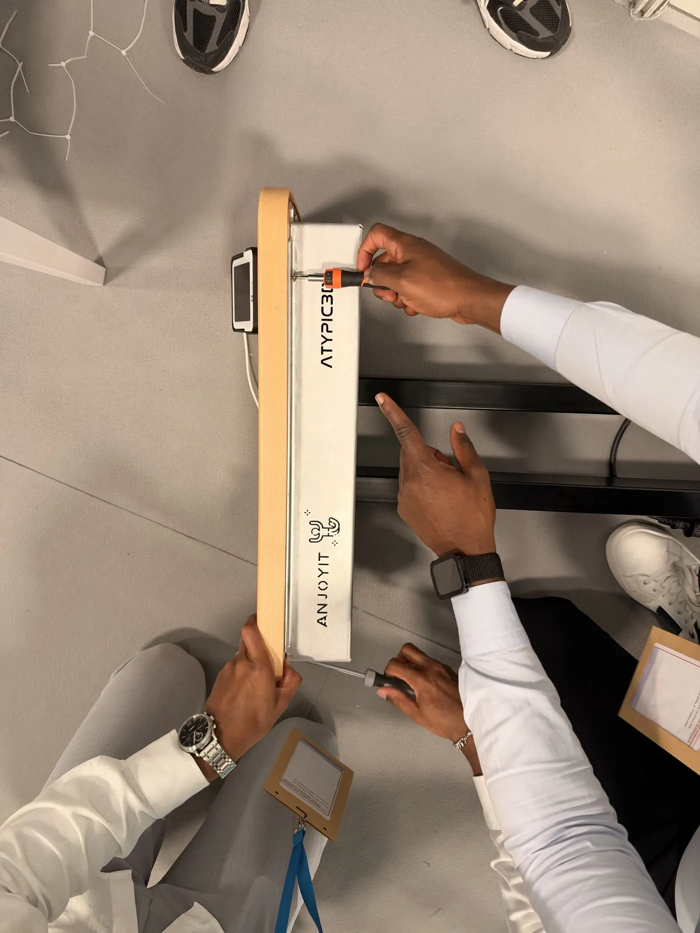 Pièce imprimée en 3D par Atypic 3D, gravée Atypic 3D et Anjoy-IT
